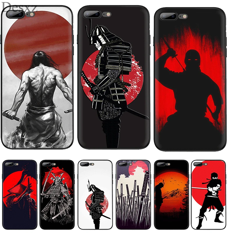 Чехол из ТПУ для телефона Japan The Samurai Ninja Iphone 5 5S SE 6 6s 7 8 Plus X XR XS Max House|Чехлы-накладки| |