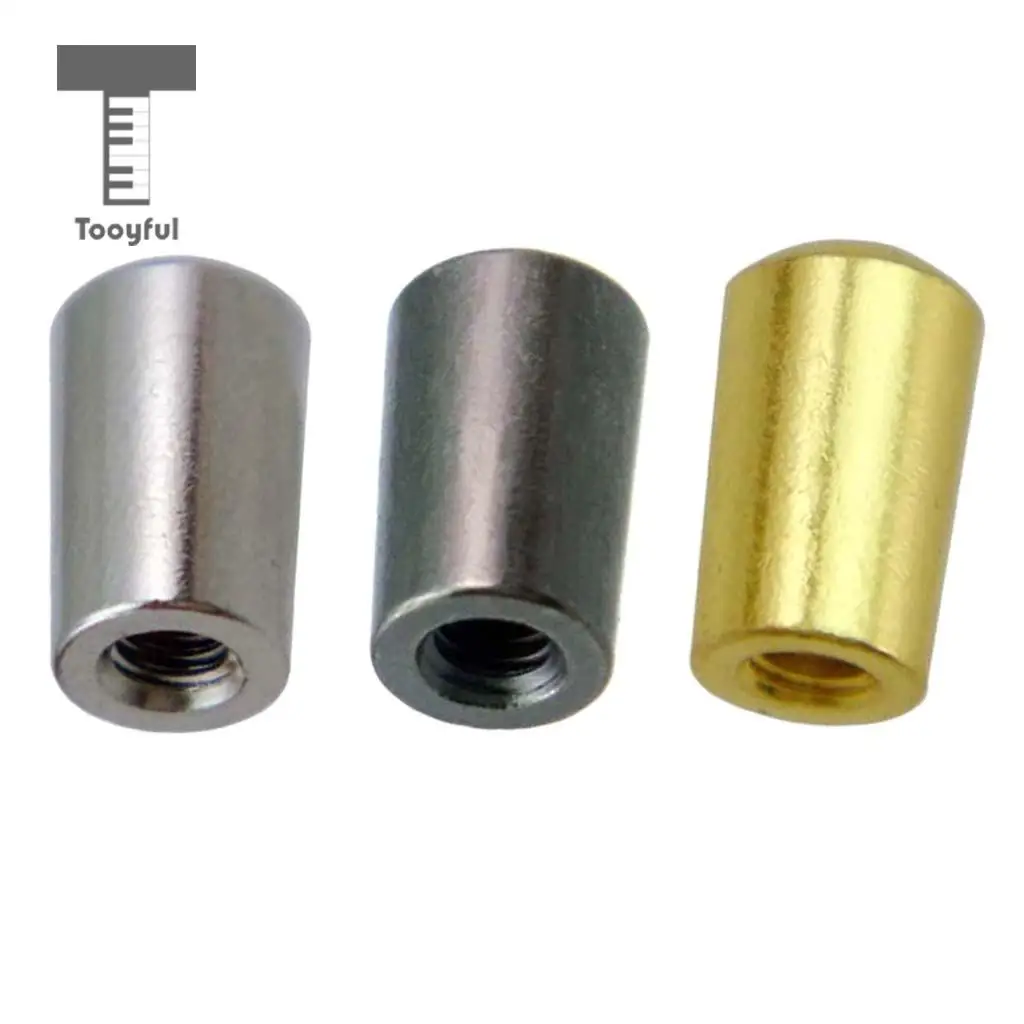 Tooyful Brass Internal Thread 3.5mm 3 Way Toggle Switches Knob Cap Tip Button for LP Electric Guitar Parts