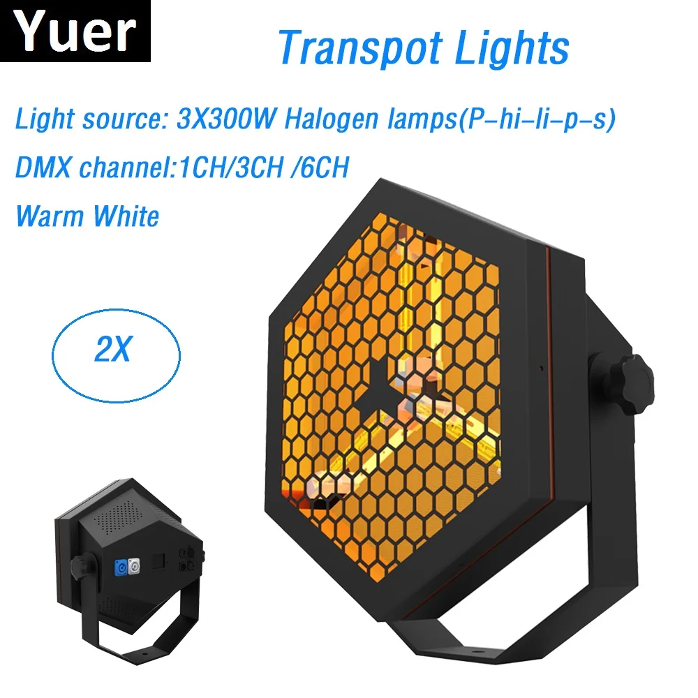Dj декорации DMX контроллер сценический Par Светильник 3X300W теплый белый ретро
