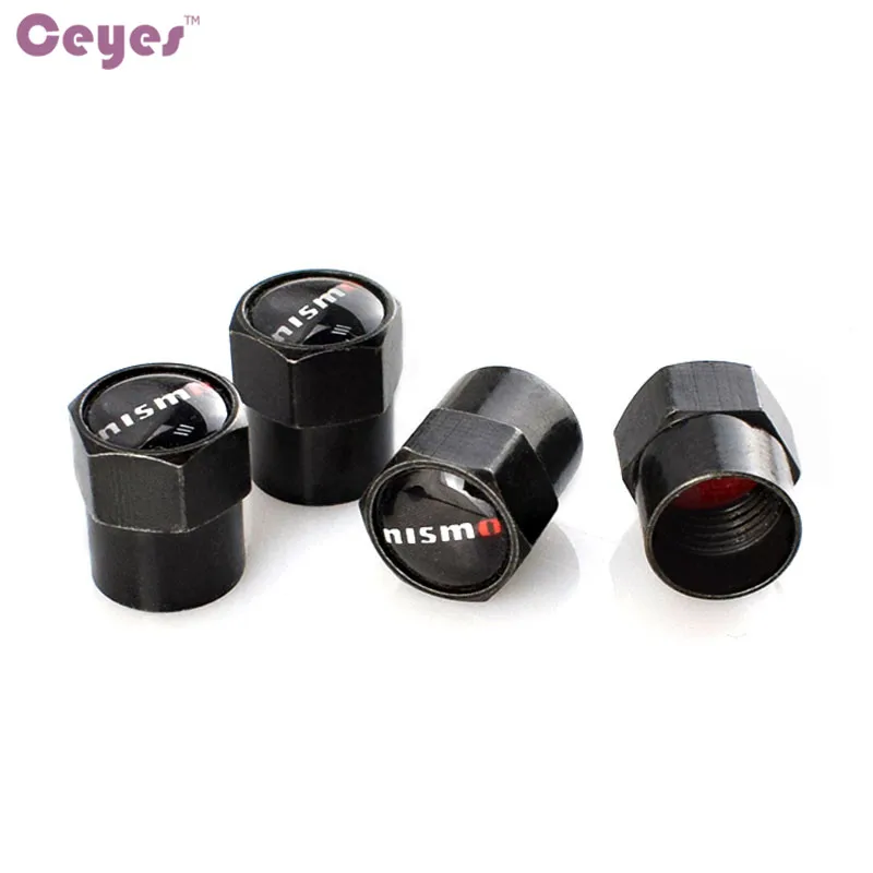 Ceyes Car Styling Auto Valve Caps JDM Case For Nissan Qashqai Nismo