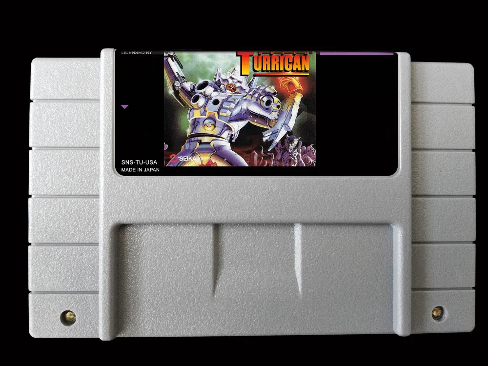 16Bit игры* Super turrican 1(версия для США