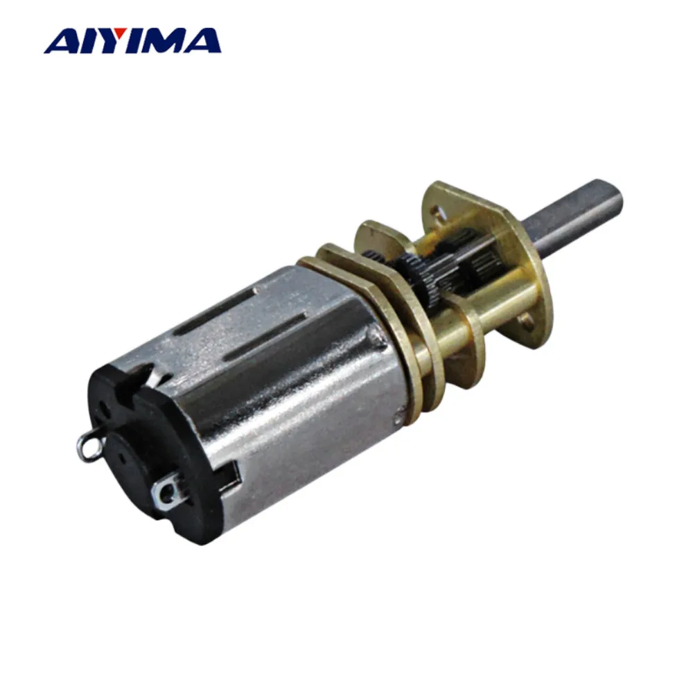 

Aiyima JGF10-M10 Micro DC Geared Motor DC3V 7mm Low Speed Brush Electronic Lock Small Motors High Toque