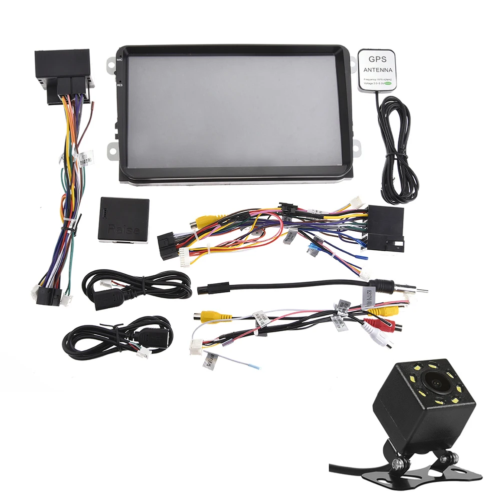 Top Touch Screen 9 Inch Multimedia Bluetooth WIFI Car Navigator Radio MP5 Audio Player GPS Reversing Camera Video RDS European Map 22