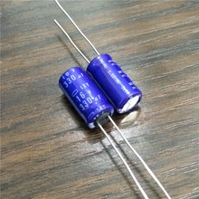 10pcs 330uF 16V NIPPON NCC LXY Series 8x15mm Low Impedance Long Life 16V330uF Aluminum Electrolytic Capacitor