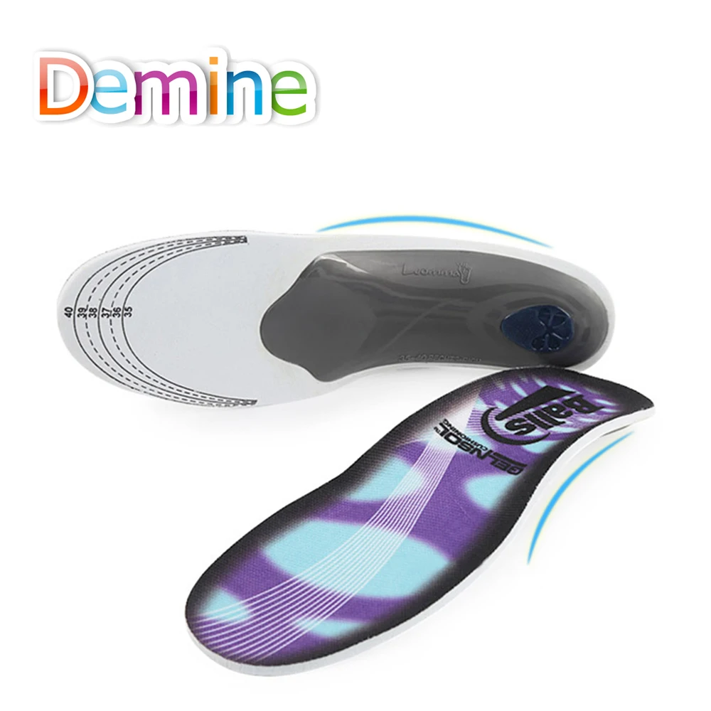 

Demine Orthotic Insole Flat Foot Planar Fasciitis Relieve Feet Pain Heel Pain Arch Support Insoles Shoes Inserts Orthotic Insole