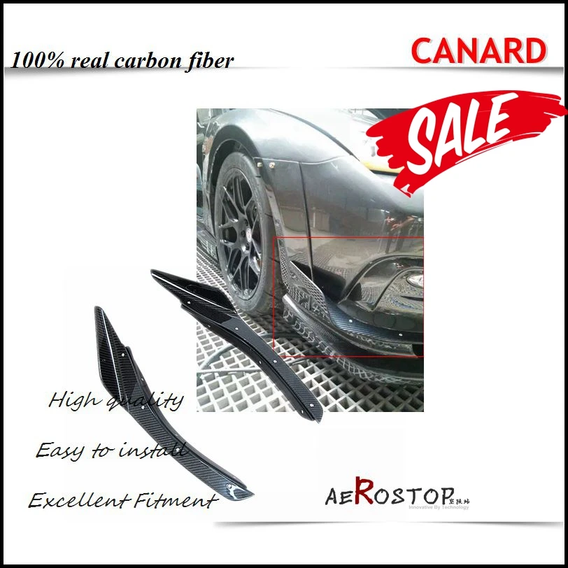 

R35 GTR VARIS 14 VER SINGLE CANARD CARBON FIBER