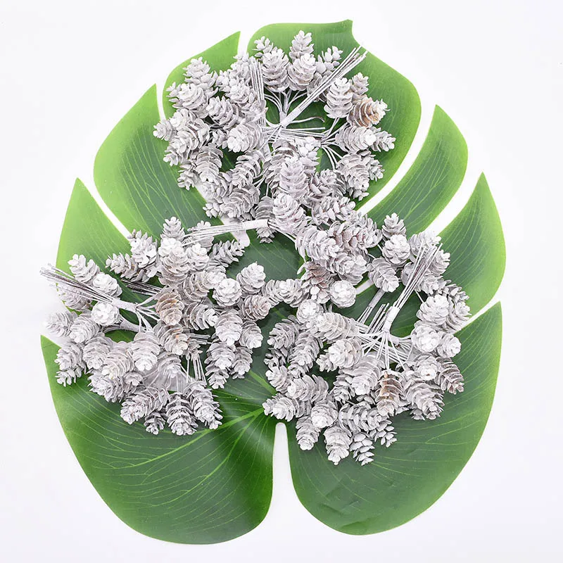 20Pcs Artificial Pine Nuts Fake Flowers for Xmas Home Garden Decor Christmas Ornaments DIY Scrapbooking Wedding Decoration 20Pcs Artificial Pine Nuts Fake Flowers for Xmas Home Garden Decor Christmas Ornaments DIY Scrapbooking Wedding Decoration
