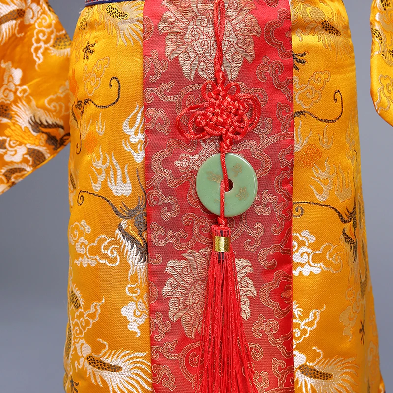 Брелки в форме галстуков-бабочек для драматургического одежда Китайская традиционная древний Императорский принц Костюм Дети театральный для маскарада платье как на фотографии YZT0820