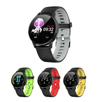 

S16 Heart Rate Blood Pressure Monitor Fitness Tracker Wristband IP67 Waterproof Smart Watch Band Women Men Sport Bracelet