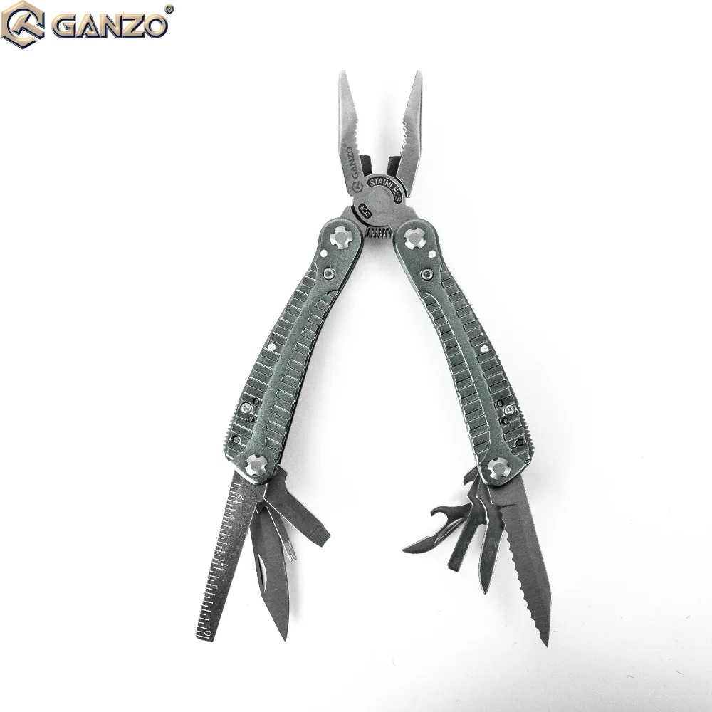 5pc/lot Best Selling wheel GANZO G105 Multi purpose pliers camping tool