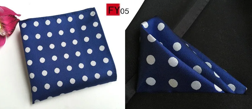 Dot Pocket Square 100% шелк мужской носовой платок жаккард Классический Свадебная вечеринка Платок для мужчин платок, полотенце для рук