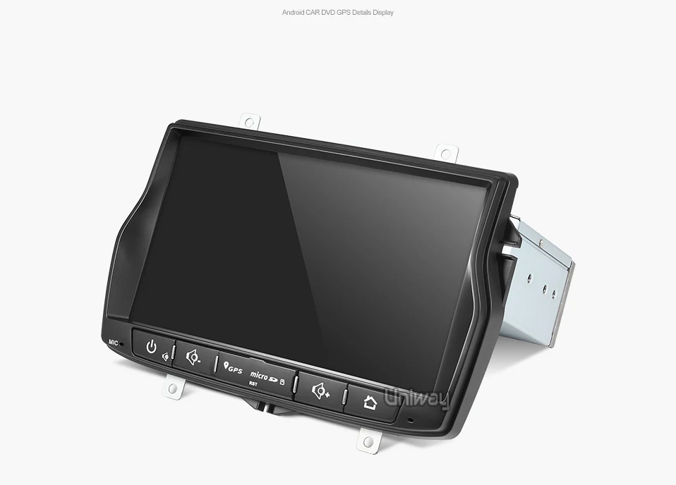 Clearance uniway ALD8071 android 8.1  car dvd for Lada Vesta with one din car radio gps navigation Audio multimedia IPS touch screen 16