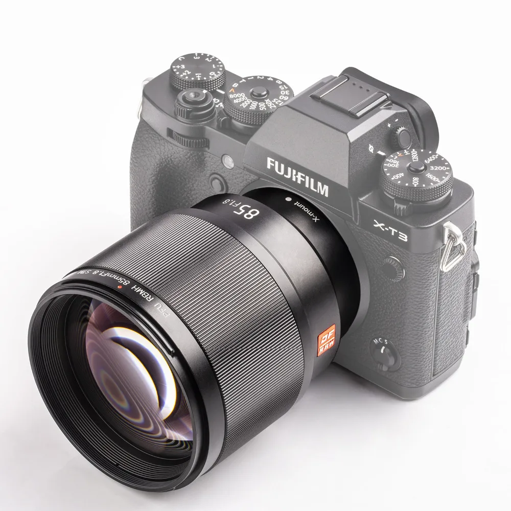 VILTROX 85 мм f1.8 STM объективы с автофокусом фиксированным фокусом для камеры Fujifilm X