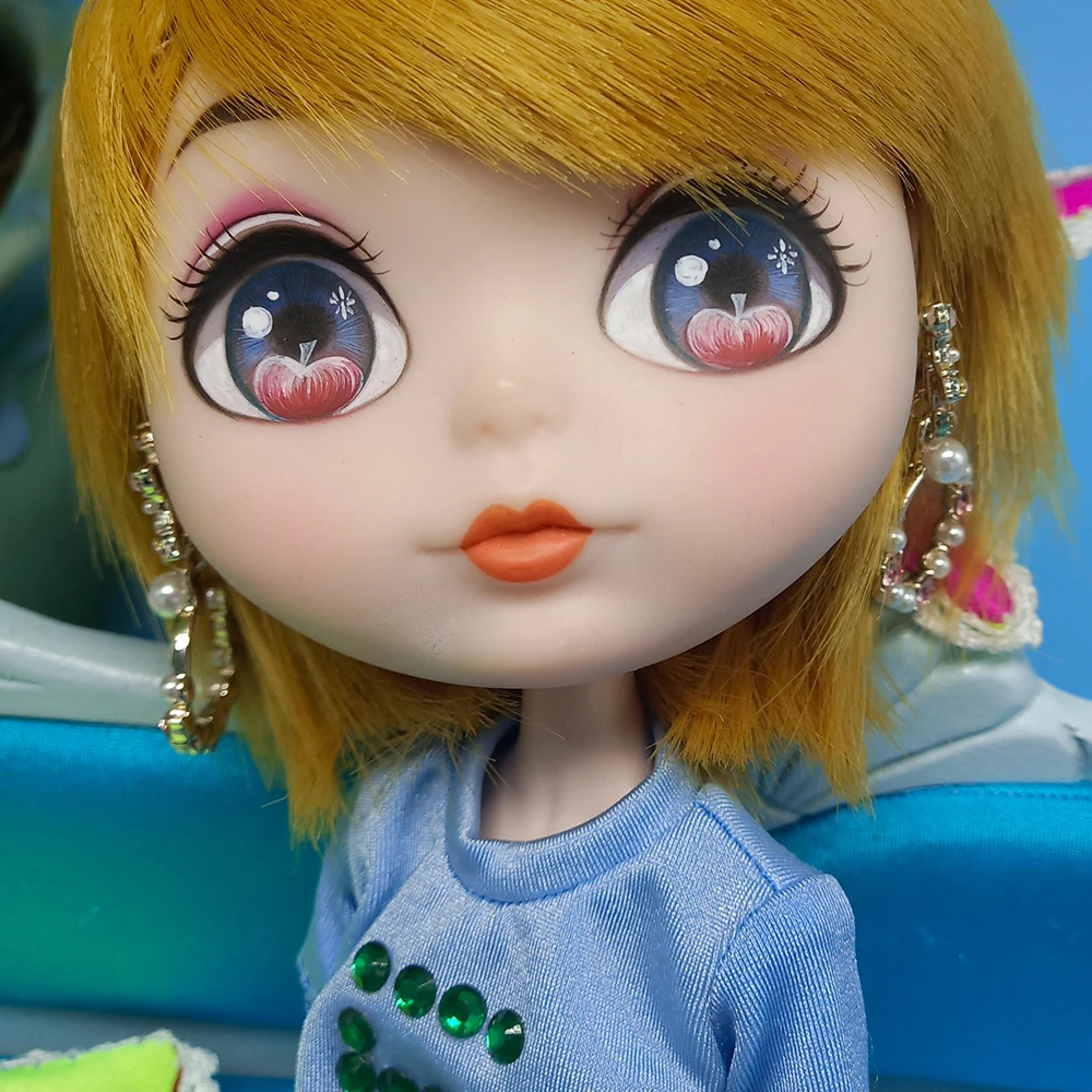 Кукольные серьги sweet pea с жемчугом и бриллиантами кукла Reborn BJD 1/3 1/4 1/6 красивые