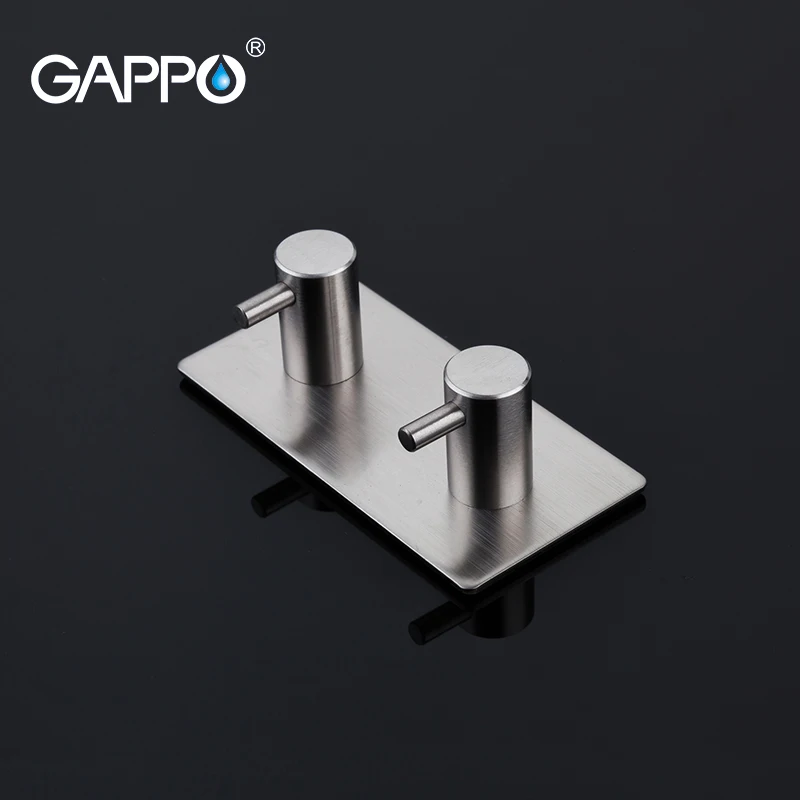 GAPPO 2 крючка для одежды настенные крючки из нержавеющей стали вешалка полотенец