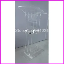 Прозрачный аналой, акриловый подиум, плексигласовая кафедра проповедника