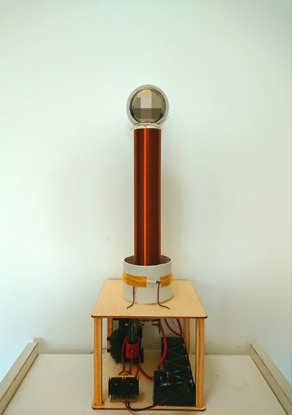 Spark gap Tesla coil kit DIY технология для производства беспроводной передачи