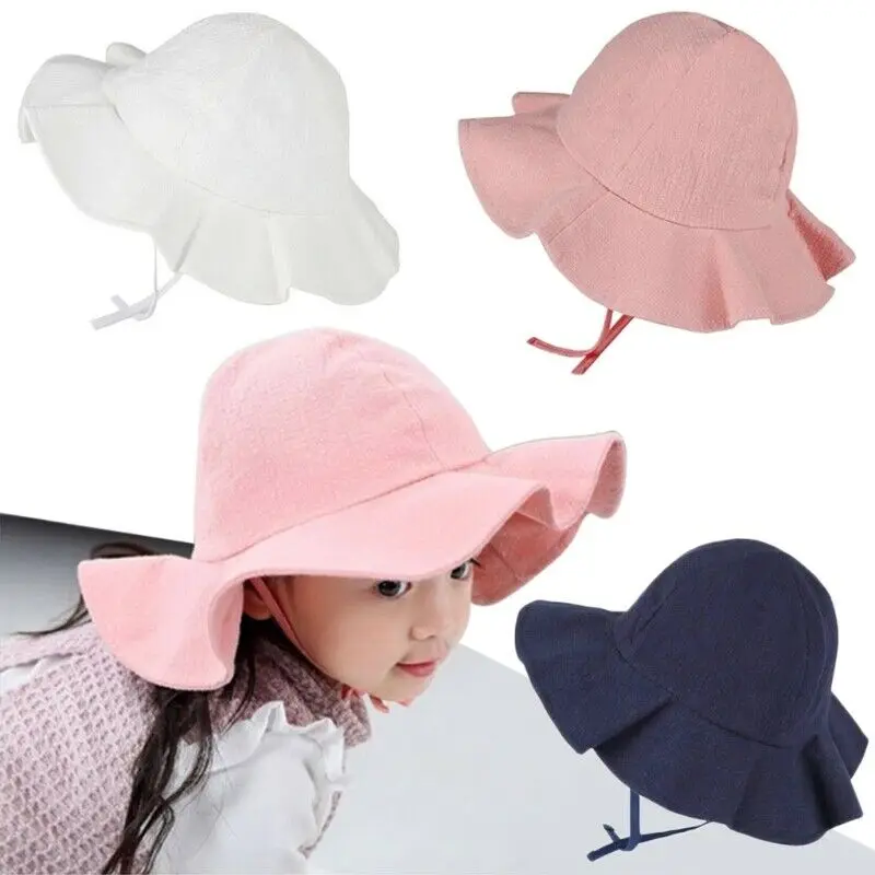 

Baby Girls childrenToddler Infant Kids Children cute Hat Baby fisherman hat