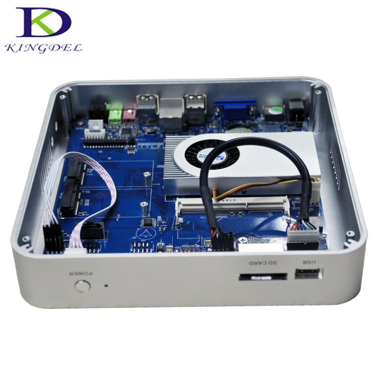  2018 New Mini PC Core i5 4260U CPU pocket tv Business Gaming PC Nettop HTPC with Mute Fan HTPC 4*US