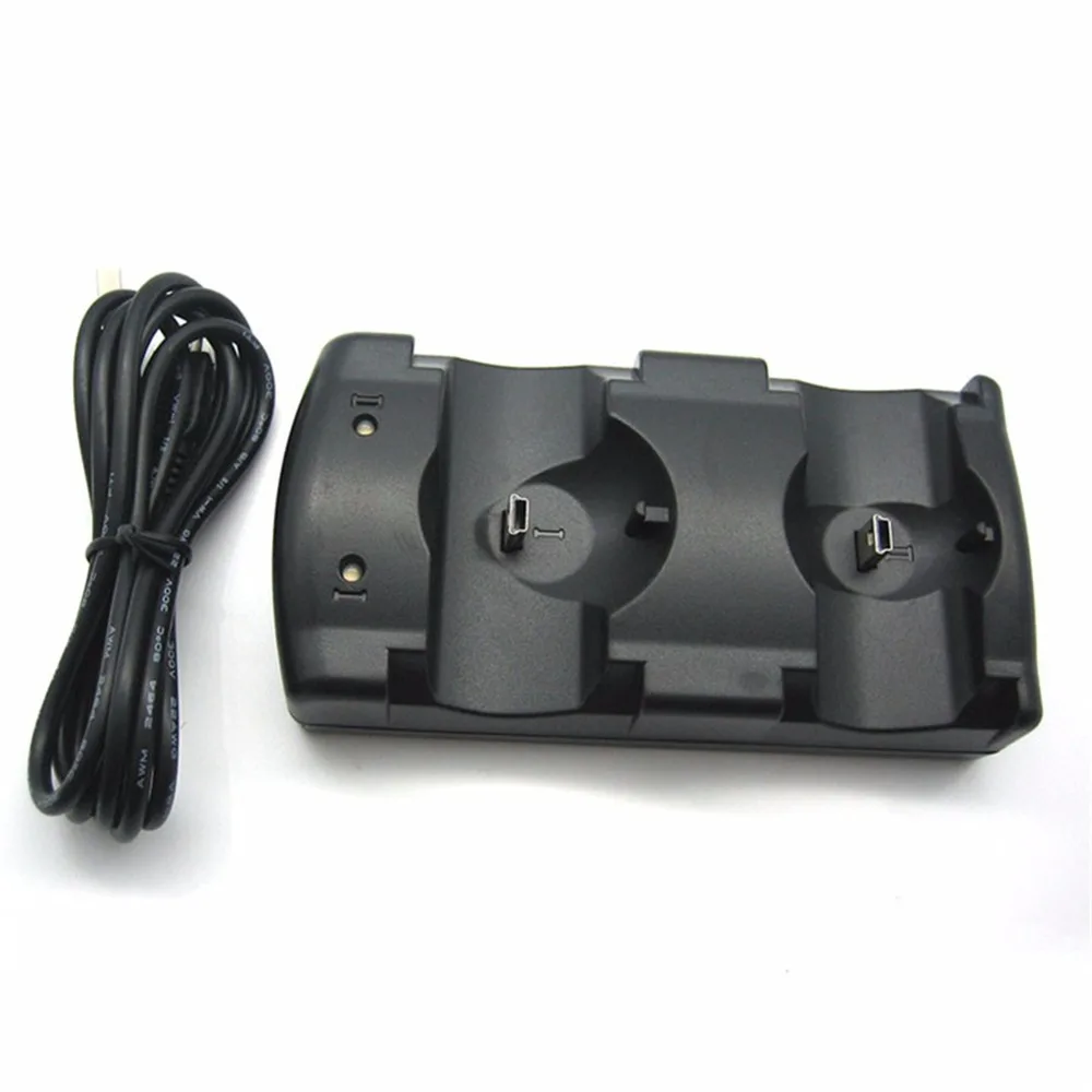 100pcs-Dual-Charging-USB-Powered-Dock-Charger-adaptor-game-for-PlayStation-3-for-Sony-for-PS3 (2)