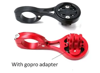

TT Computer Mount Time Trail Bike GPS Bracket for GARMIN Bryton WAHOO Triathlon Arm Rest 22.2mm Computer Holder with Gopro mount