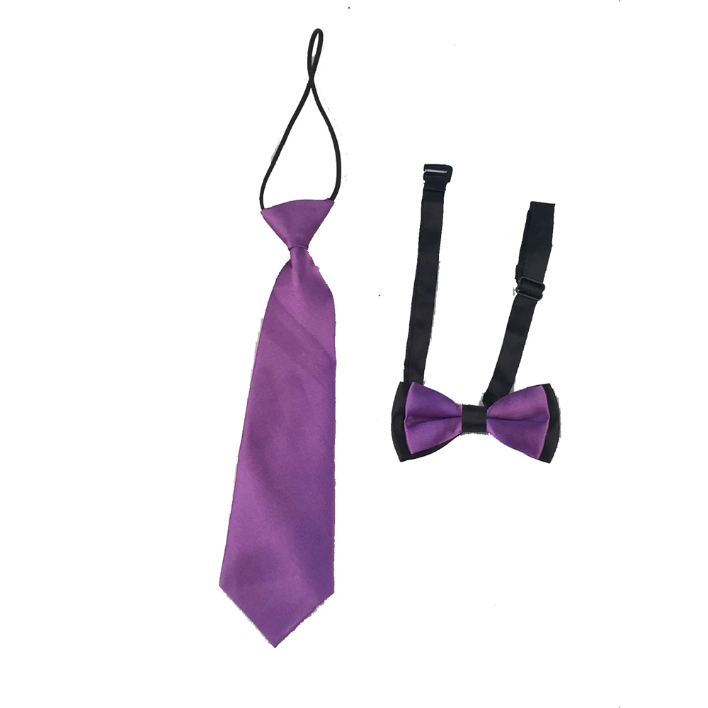 Комплект из 2 предметов, высокое качество детская одежда, унисекс, однотонный галстук туфли с украшением-бантом для свадьбы для мальчиков, галстук-бабочка, Костюмы AccessoriesTR0011