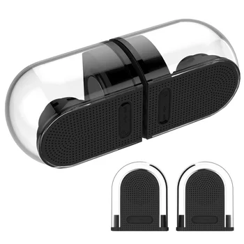 

Fashion OVEVO D18 Dual Wireless Bluetooth 4.2 Hifi Speaker Magnetic TWS Function Stereo Bluetooth Speaker Calls Handsfree Aux.