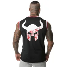 Высококачественные мужские баскетбольные сетчатая Джерси без рукавов баскетбольные майки топы Спортивные топы фитнес-Спорт рубашки быстросохнущая корзина