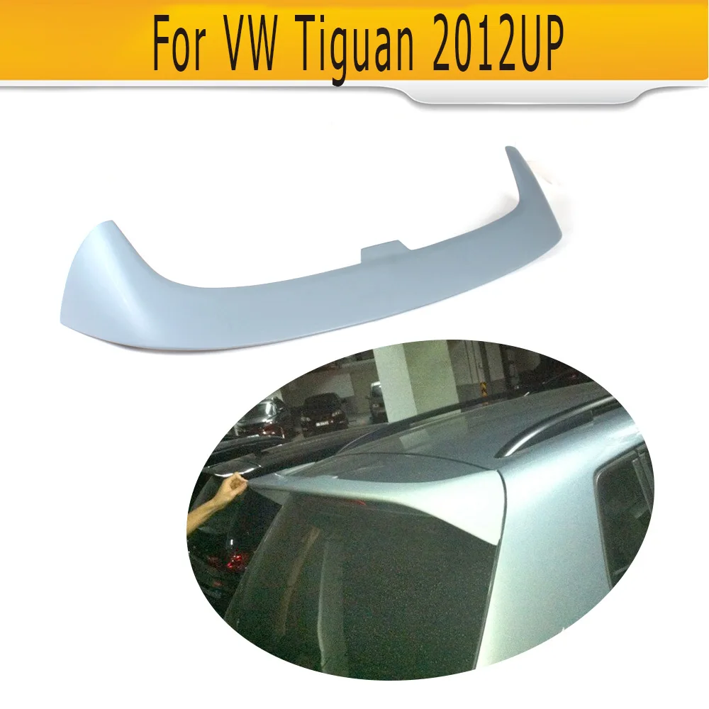 FRP спойлер для VW Tiguan 2012UP без красок крыла задней крыши|roof wing|lip spoilerrear roof spoiler |