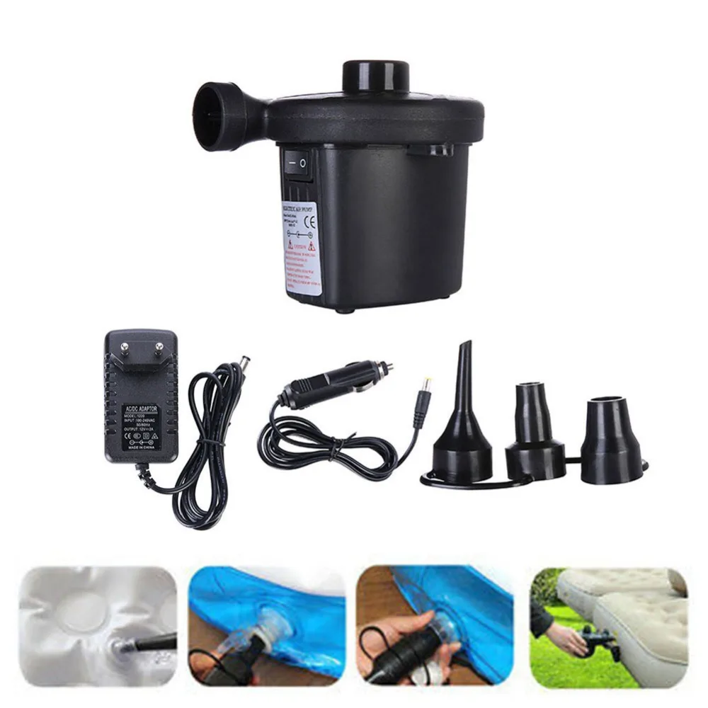 12V Car Styling Air Pump Auto Cigarette Lighter Blower Pump Outdoor Air
