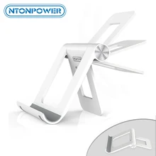 NTONPOWER Phone stand Holder for iPhone 8 X 7 Tablet Stand 360 Degree Adjustable Mobile Phone