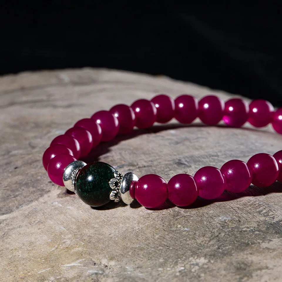 Trendy Natural Stone Tiger Eye Beads Bracelet High Quality Charm Round Beaded  Elasticity Rope Bracelets Jewelry For Men Women (42)