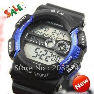 Ots AUDI submersible table waterproof sheet luminous watch multifunctional sports box |