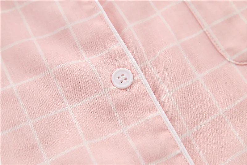 plaid cotton pijamas (9)