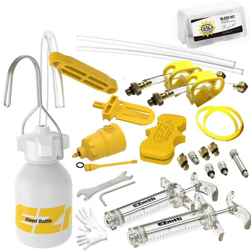 EZ/'s Bicycle Hydraulic Disc Brake Bleeding Tool Kit for Shimano/&Tektro