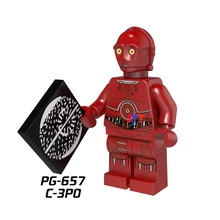 50 шт. супергерой C-3PO TC-4 Droid строительные блоки, друзья для девочек детские игрушки brinquedos menina