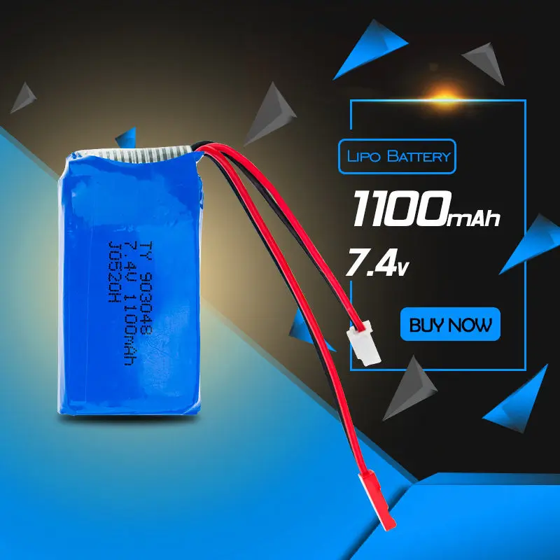 Аккумулятор LiPo Wltoys A949 A959 A969 A979 K929 7 4 В 1100 мА · ч запчасти для планшетов