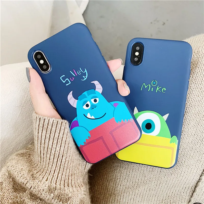 

Printed Cute Cartoon Patterned Phone Cases for Iphone Xs Max Xr X 6 6s 7 8 Plus Fitted Cases Soft TPU Sound-Shifted Holes Cover