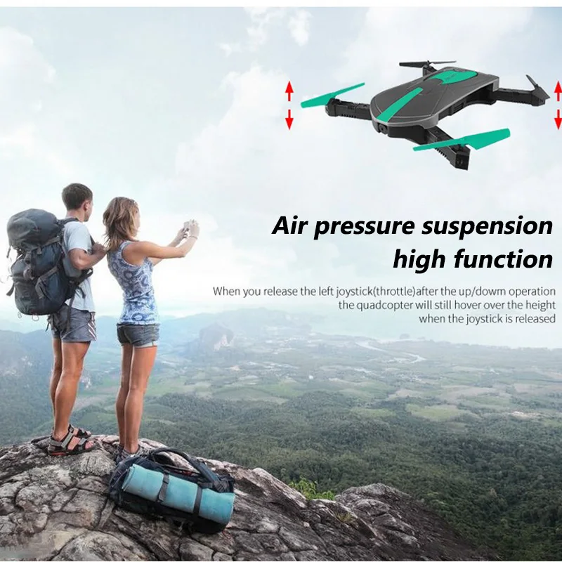 Mini Foldable Pocket Drone With HD Camera rc Airplane Model Mini Quadcopter JY018 Remote Control Selfie Drone RC Toy Kids Gifts (7)