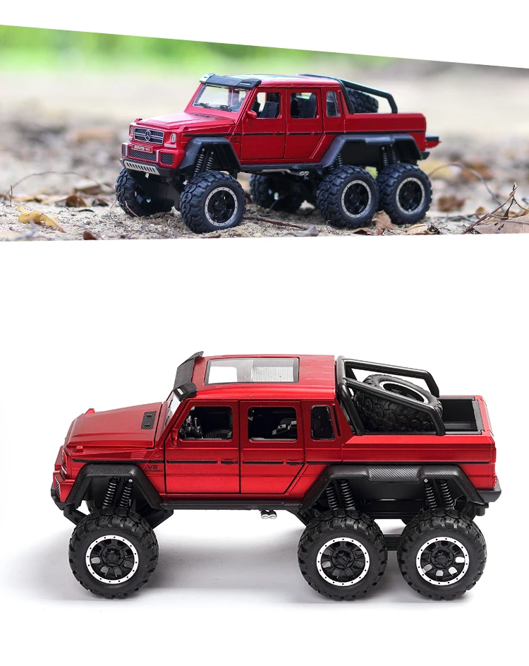1:32 игрушечный автомобиль G63 джип Металлический Игрушечный сплав автомобиль Diecasts& игрушечный Транспорт модель автомобиля с светильник и звуком игрушки для детей