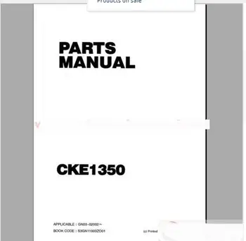 

Kobelco Crane Shop Manual, Operator & Maintenance Manual