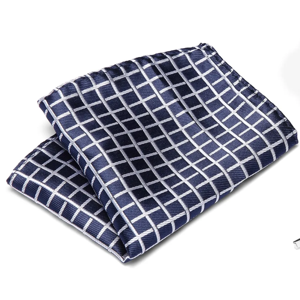 Для Мужчин's Hanky полиэстер шелк Карманный квадраты плед дизайн носовой платок Роскошные мальчишник полотенце для сундуков
