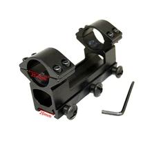 Кольцо с двойным зажимом для прицела 25,4 мм длина 100 мм Высокое качество Металл Тактический охотничий подходит 20 мм рельс ласточкин хвост