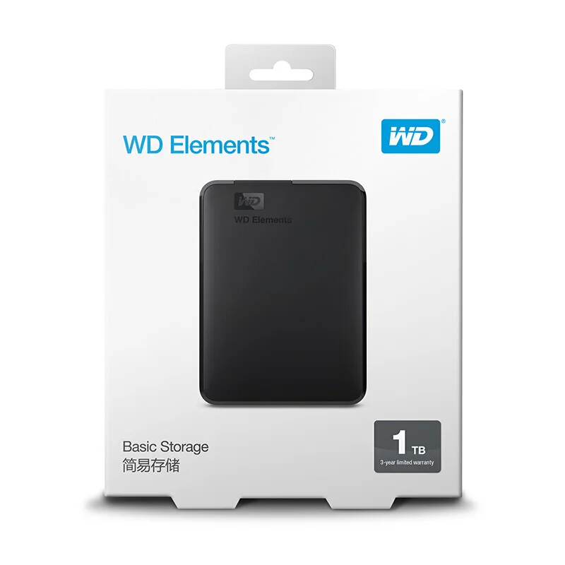 WD элементы 500 Гб портативный внешний жесткий диск USB 3 0 HD HDD емкостью SATA устройство
