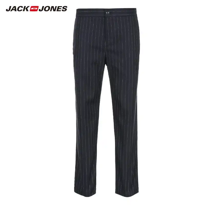 JackJones Фирменная Новинка для мужчин's повседневные брюки Drop crotch хлопок и тенсель