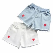 Для девочек джинсовые шорты