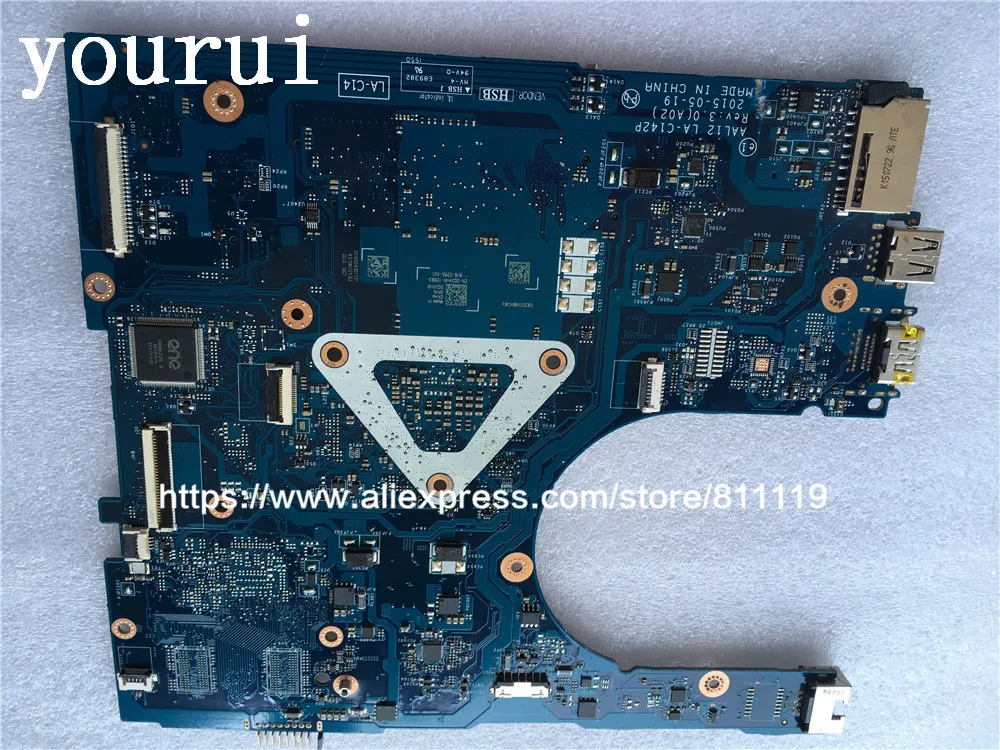 Материнская плата для ноутбука Dell Inspiron 5555 5455 AAL12 LA C142P REV: 3 0 CN 0CD4HR 0CD4HR|Органайзеры