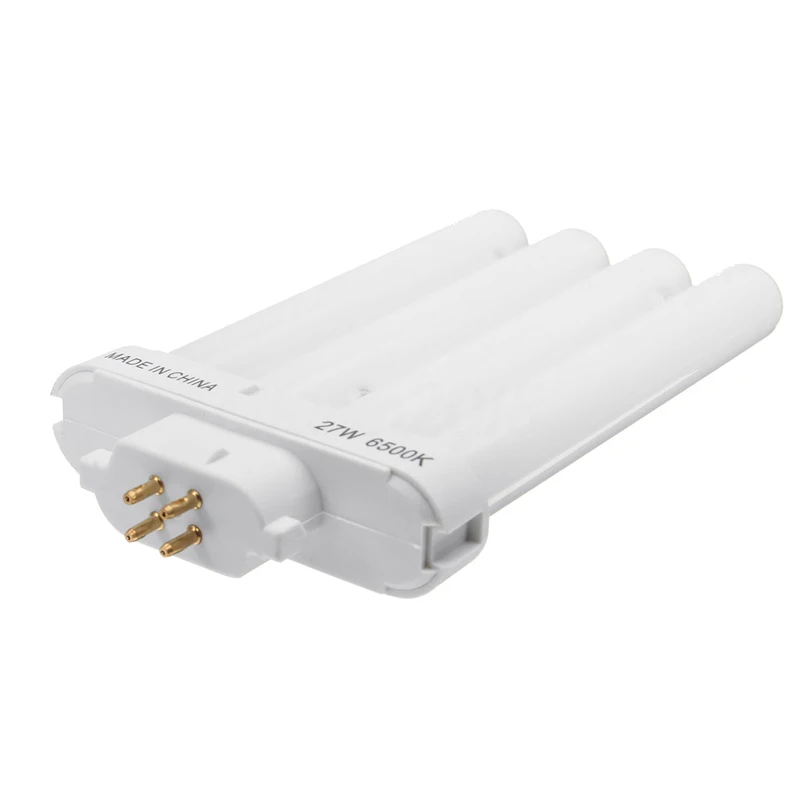 1x 27W FML27/65K Energy Saving Compact Fluorescent 4 Pin Quad Tube Light Bulb Lamp