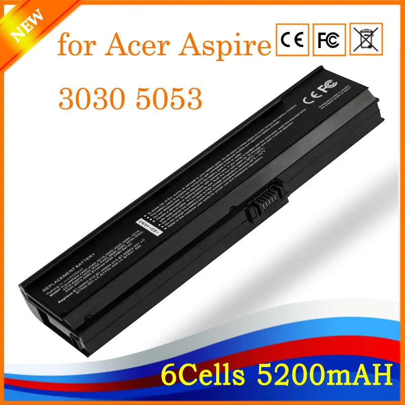 New Replacement laptop battery for Acer Aspire 3030 5053WXMi 5500 Extensa 2400 Travelmate 4310 6