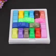 1 компл. Интеллект прорыв гоночный автомобиль головоломка инструмент вызов IQ детей головоломки Развивающие игрушки лабиринт игра развивающая игрушка